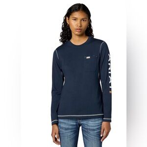 REBAR WORKMAN VENTEK LOGO LONG SLEEVE T-SHIRT